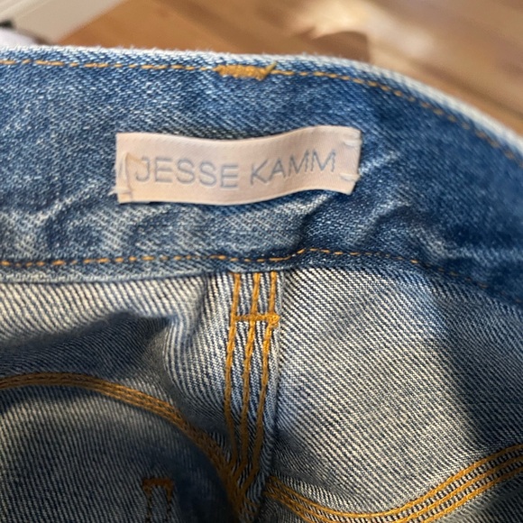 Jesse Kamm Handy Cowboy Denim with Gold Stitching sz6 - Picture 4 of 5